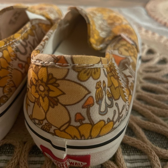 Vans Trippy Floral Slip On SF Shoes Mushroom Hippy Floral Ultra Cush W 6.5 M 5 - Picture 12 of 13